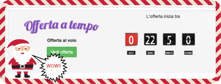 offerta a tempo